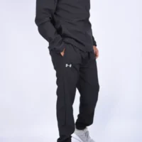 Survêtement Under Armour Doubleur en coton ref-UA-Gr-Noir-XG901 - Image 2