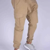 Pantalon En Toile Kandrissi extra comfortable Ref-QA700 (Beige) - Image 3