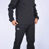 Survêtement Under Armour Doubleur en coton ref-UA-Gr-Noir-XG901