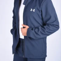 Survêtement Under Armour Doubleur en coton ref-UA-Gr-Bleumarine-G902 - Image 3