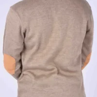 Tricot Homme Tommy En coton Doux Col V Ref-TM60V (Caramel) - Image 2