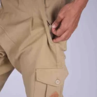 Pantalon En Toile Kandrissi extra comfortable Ref-QA700 (Beige) - Image 7